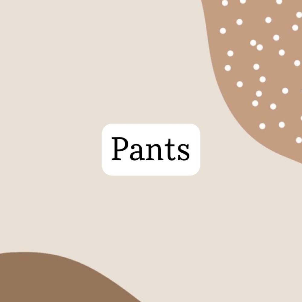 Pants Beyond this point